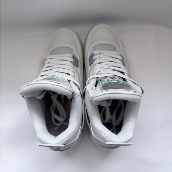 Jordan Light Gray and White Sneakers - Picture 5 of 6